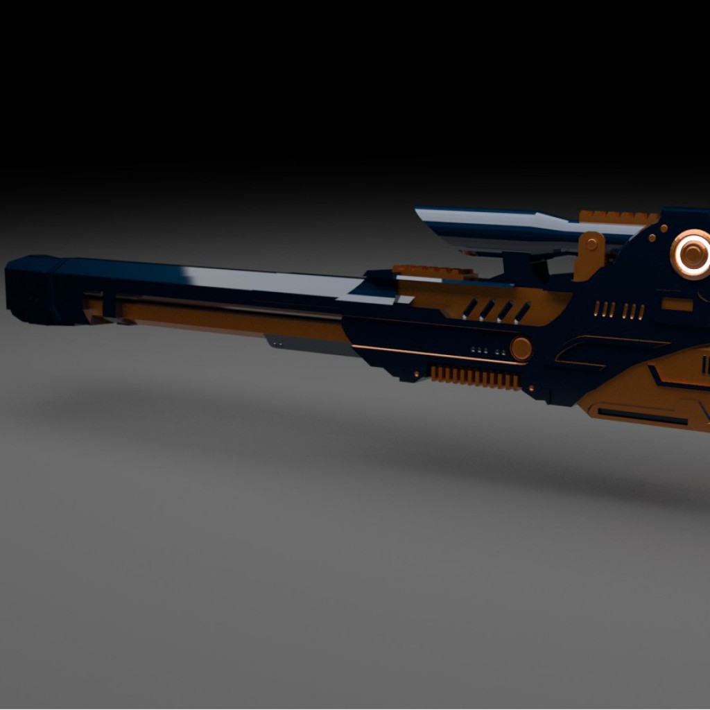 Sci-Fi Sniper-Rifle preview image 4